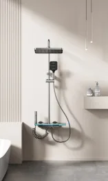DUCHA INTELIGENTE-LED- GRIS - (4271)